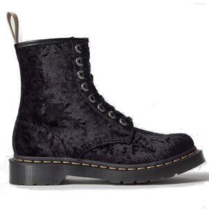 Dr. Martens Crushed Velvet Boots